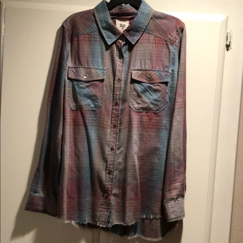 Plaid Billabong Flannel
